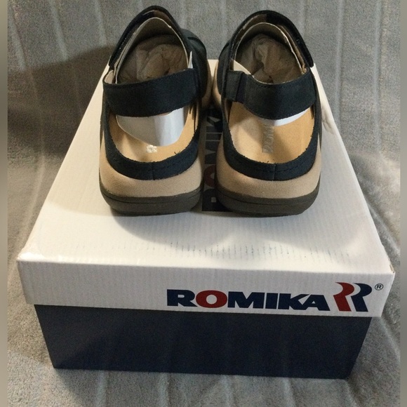 Romika Blue Milla 133 Clogs EU 37 US 6 to 6.5 - Picture 4 of 12